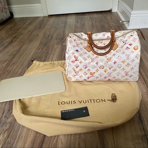 Louis Vuitton aquarelle watercolor speedy 30